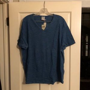 Lucky Brand Indigo Dyed Tee